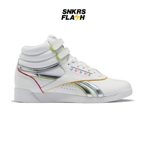 REEBOK Freestyle Just Dance White Sepatu Sneakers Wanita - GZ1401 - Size 37.5