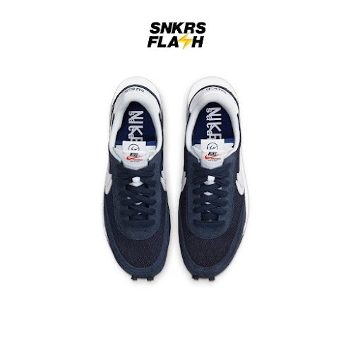 NIKE X Sacai Ld Waffle Fragment Blue Sepatu Sneakers Unisex - DH2684400 - Size 45.5