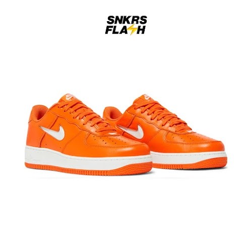 NIKE Air Force 1 Low 40Th Anniversary Edition Orange Sepatu Sneakers Pria - FJ1044800
