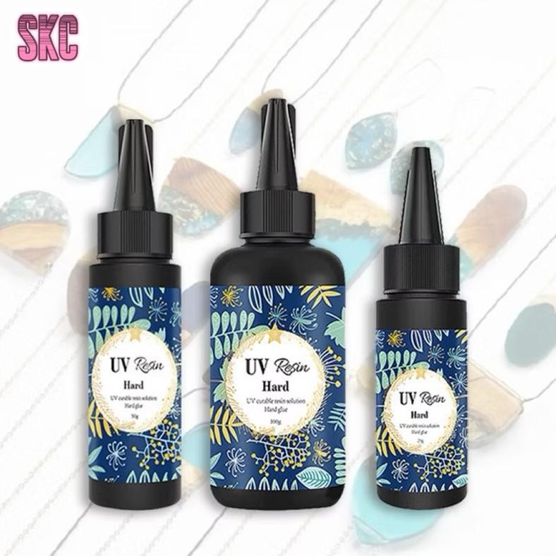 

Resin UV Bening/DIY Resin Clear/UV Resin Hard/Resin Ultraviolet Untuk Craft DIY - 60/100/200g