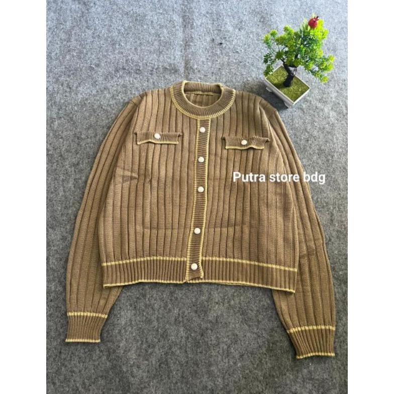 dw-45 My56 Mozza Blouse Rajut Wanita Korean Style Allsize Premium Termurah Berkualitas