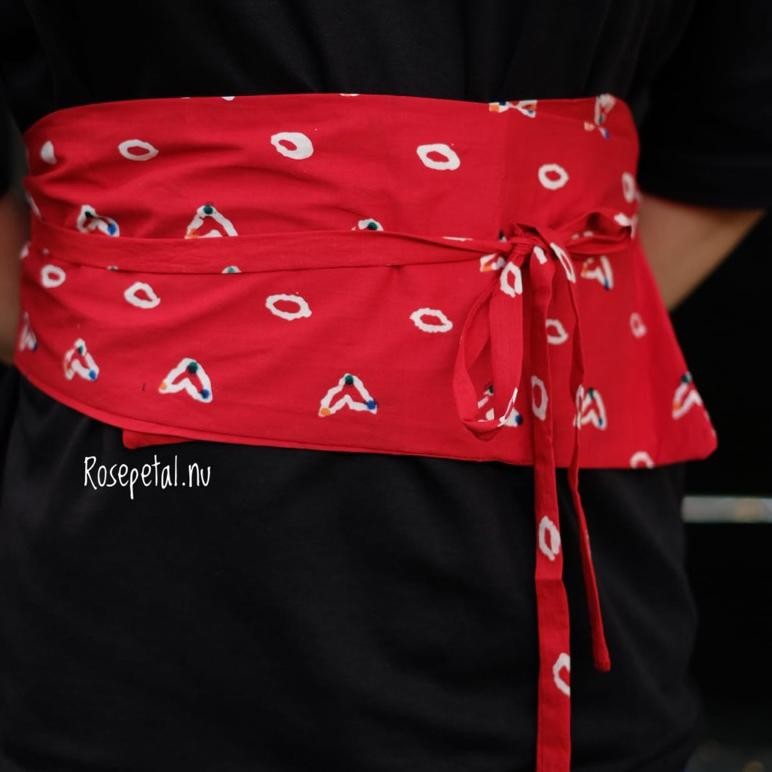 ede-78 ZX41 OBI Belt JUMBO Basic Tenun Bigsize / IKAT Pinggang OBI Plus Size / OBI Belt Tenun Bigsiz