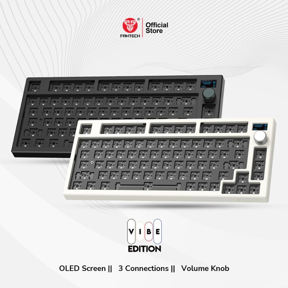 Fantech MAXFIT81 Wireless 75% Mechanical Keyboard Gaming BAREBONE