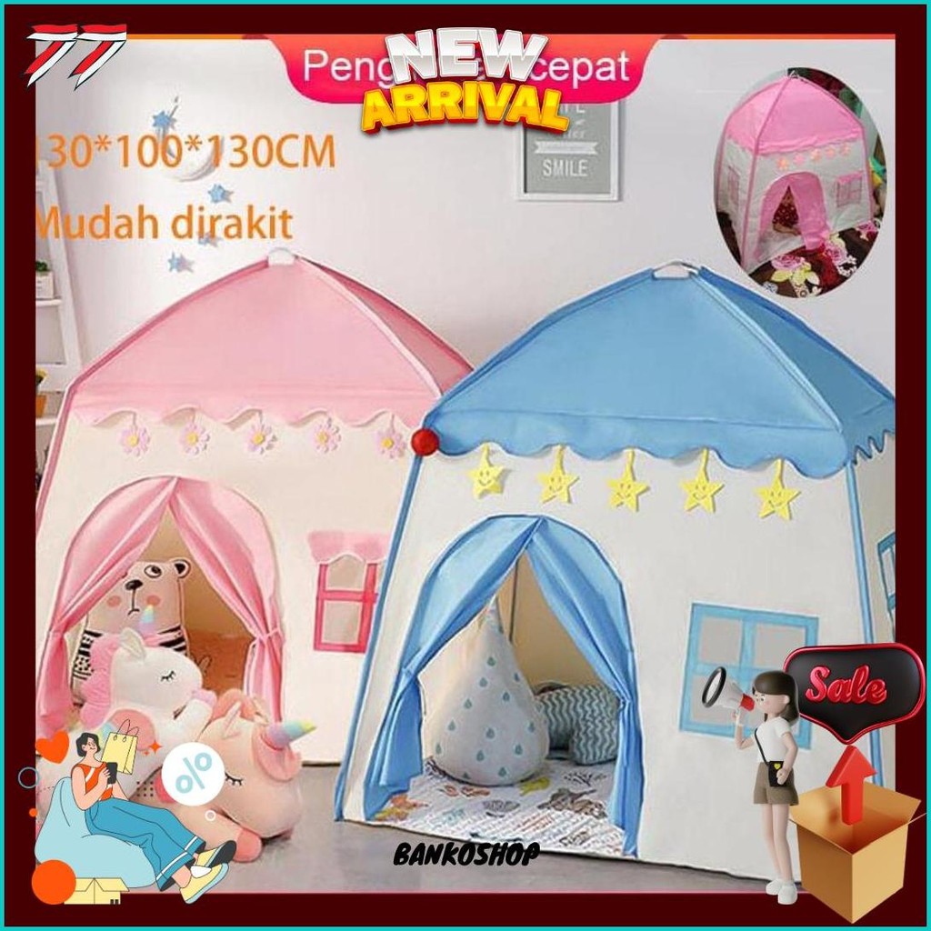 Tenda Castel /Tenda Rumah Mainan Tenda Anak Cod