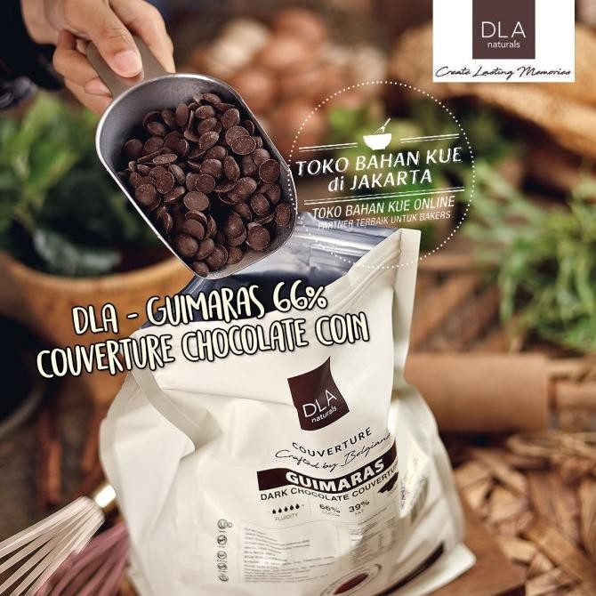 

Sale Dla Naturals Guimaras 2Kg Asli Dark Chocolate Couverture Coin 66%