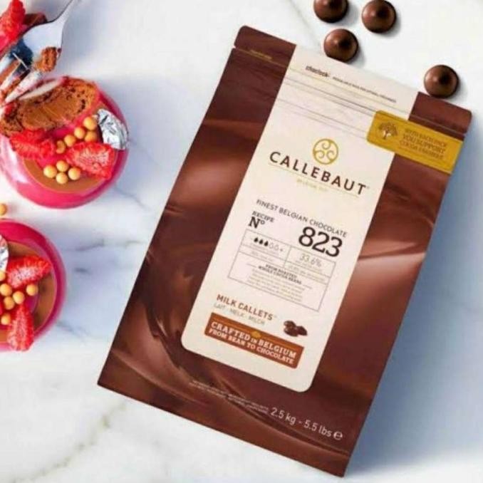 

Sale Callebaut Milk Coklat Couverture 823 / Milk Callets 33.6%
