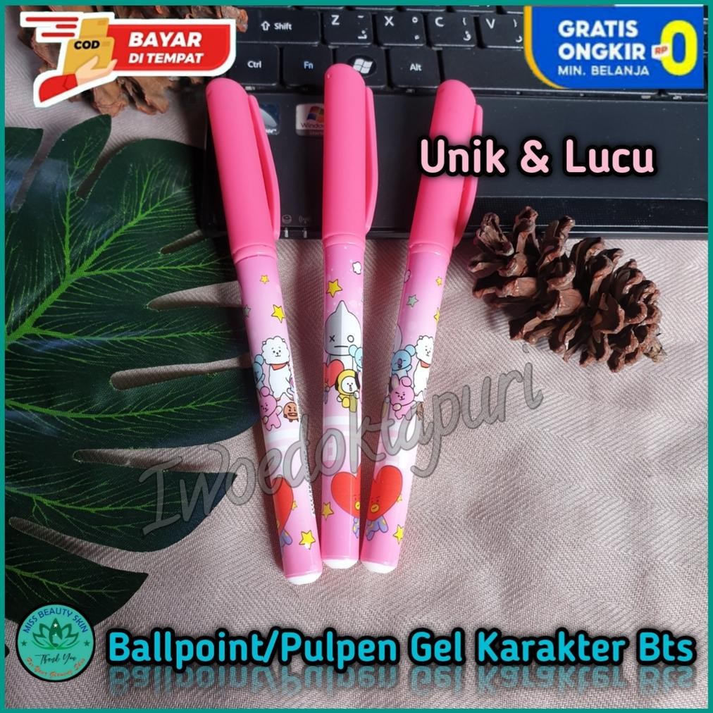 

Mega Sale GF21 Pulpen Ballpoint Bulpen Gel Lucu Karakter Bts Drawing Kartun Warna Warni Unik Korea Import Viral Harga Grosir Promo Murah Bisa Cod Termurah Termurah