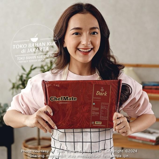 

Sale Chefmate - Dark Chocolate Compound 1Kg Cokelat Batang Coklat Baking