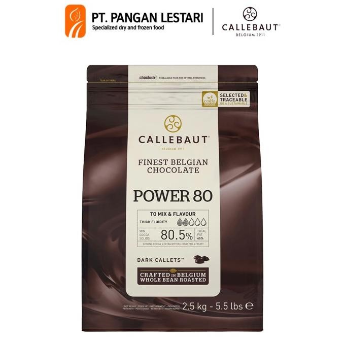 

Promo Callebaut Chocolate Power Dark Couverture 80% 2,5 Kg