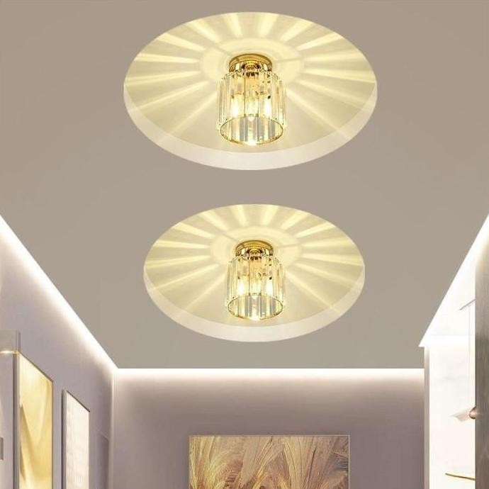 Lampu Plafon Kristal Lampu Hias Minimalis