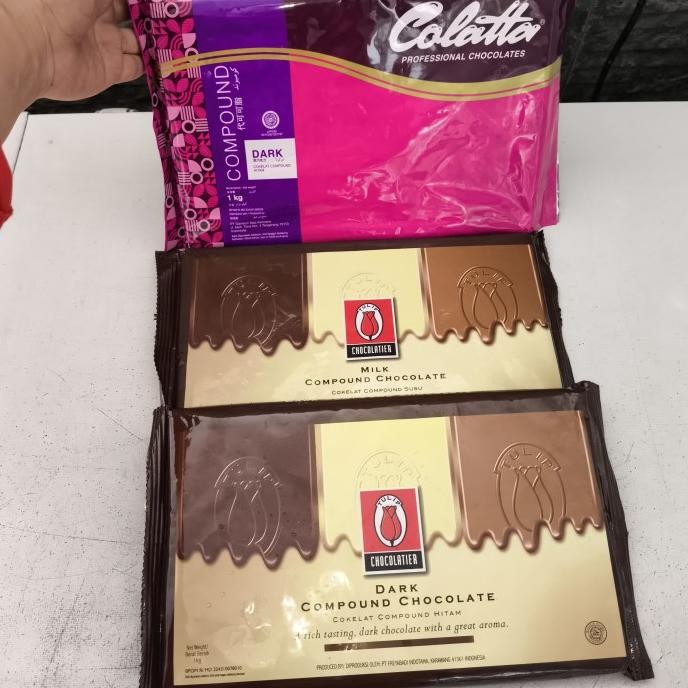 

Grosir Tulip Dark Chocolate Compound 1 Kg