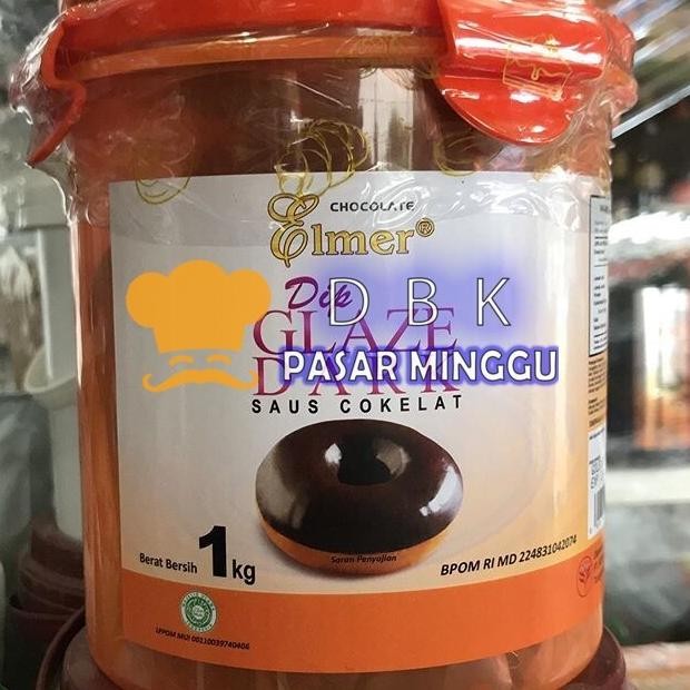 

Grosir Elmer Glaze Dark 1Kg Packing Pabrik Murah Dip Glaze Coklat