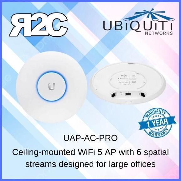 UBIQUITI UAP-AC-PRO UniFi 802.11ac PRO Indoor-Outdoor 2.4-5GHz AP