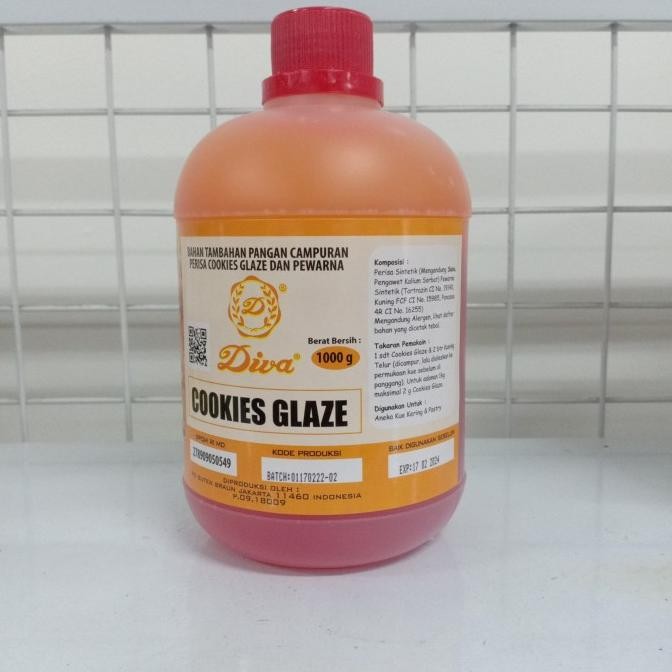

Sale Cookies Glaze Diva Botol Besar 1Ltr