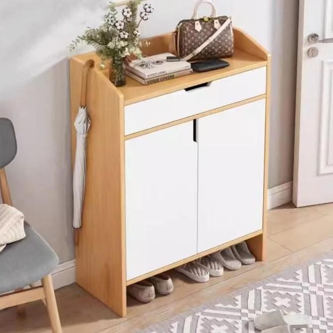 Lemari Sepatu Rak Sepatu Kayu Lemari Sepatu Dengan Pintu Lemari Rak Sepatu Rak Minimalisa