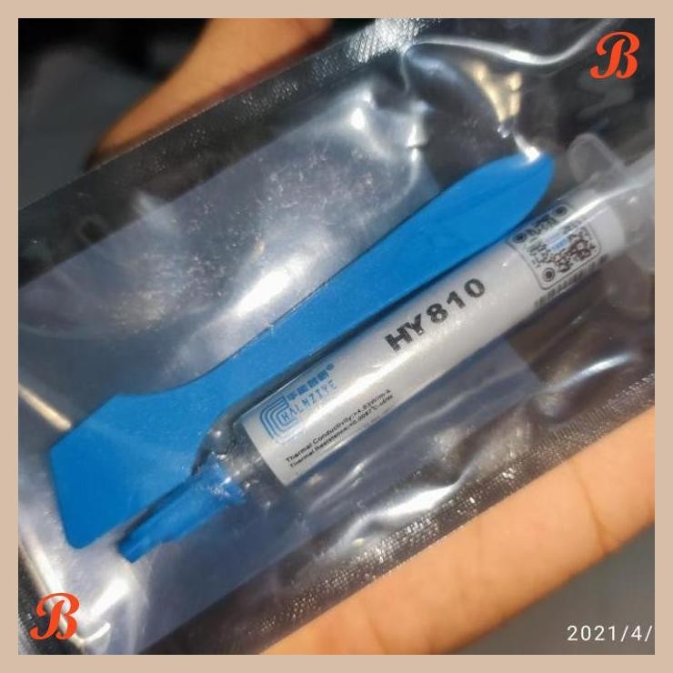 [SRP] Thermal Paste Pasta HY 810 tu2g GREY ORIGINAL Cpu Vga Laptop