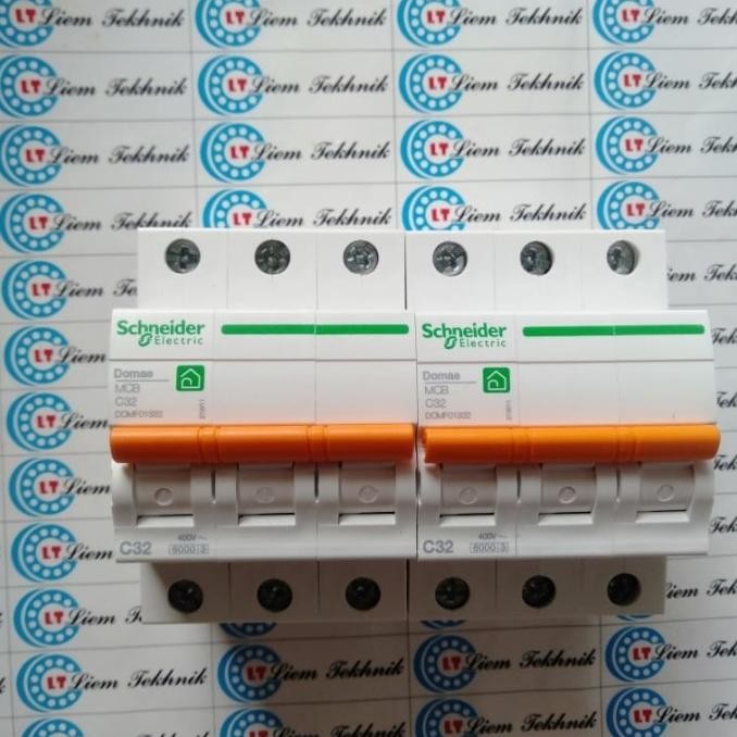 Miliki Mcb 3Phase C32 Domae New Model Schneider