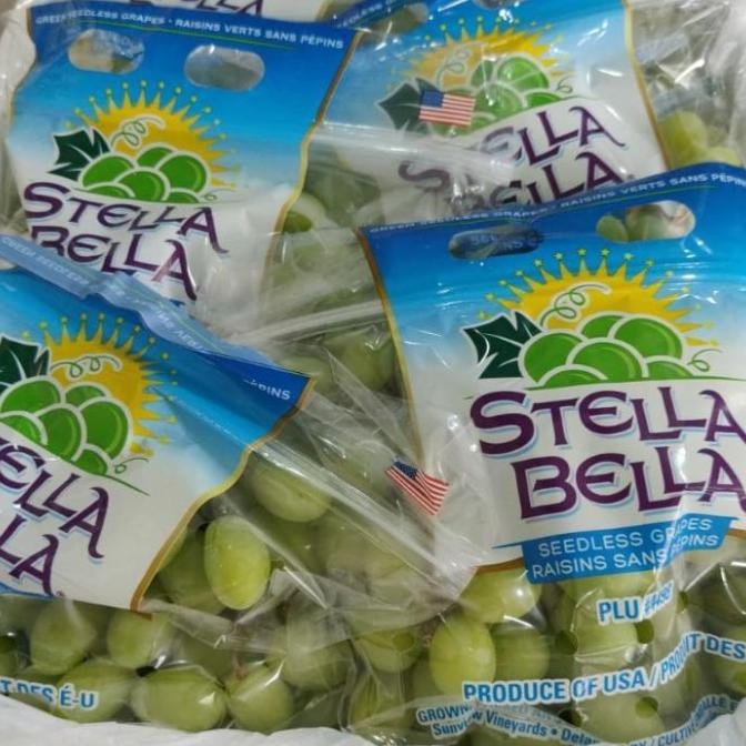 

Sale Anggur Hijau Green Seedless Grapes Non Biji Per L Dusfresh Inport