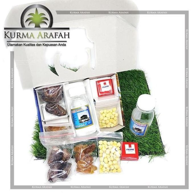 

Promo Paket I 10Pcs Oleh2 Haji Dan Umroh Tanpa Air Zam2 Coklat Gift Kismis Food Snacks