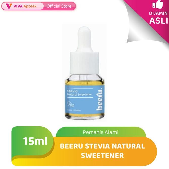 

Grosir Beeru Stevia Natural Sweetener Pemanis Alami (15 Ml)