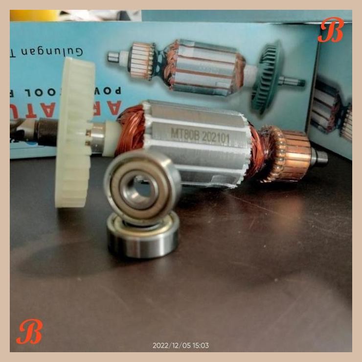 [KMT] ARMATURE / ANGKER M0801B ROTOR M0801 MAKITA BOR 13MM ANGKER M0801 MAKITA 13MM