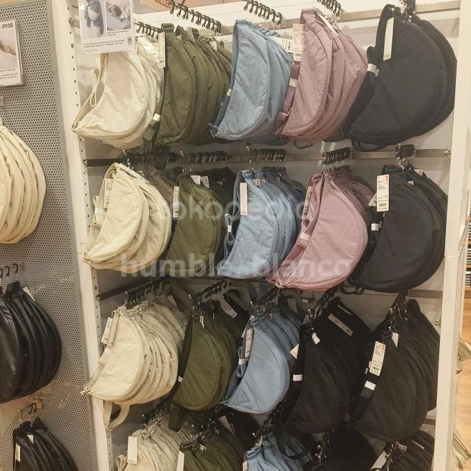 Uniqlo Bag Tas Selempang Bahu Nylon Unisex Original