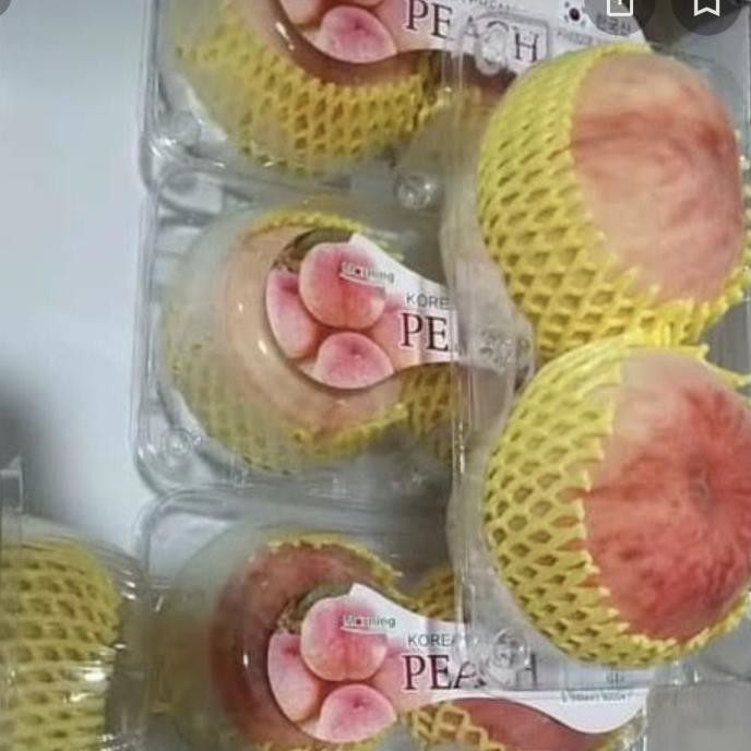 

Promo Buah Peach Korea Golden Original Peach Korea 2 Pcs / Pack