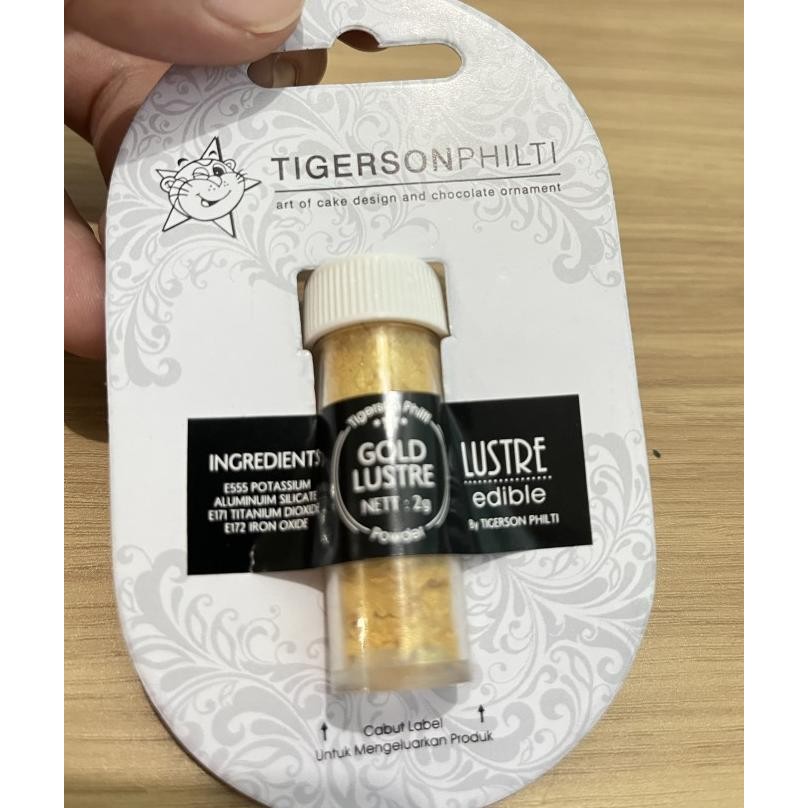 

Sale Lustre Dust Gold Emas 2Gr Tigerson Philti Bubuk Emas