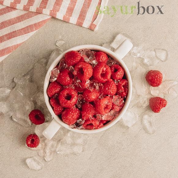 

Grosir Raspberry Frozen Konvensional 500 Gram Sayurbox