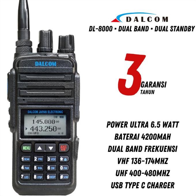 TERBARU - HT Dalcom DL-8000 Dual Band Request