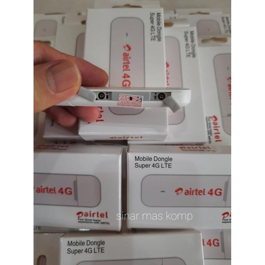 Modem Airtel E3372 4G LTE logo Airtel bukan huawei e3372