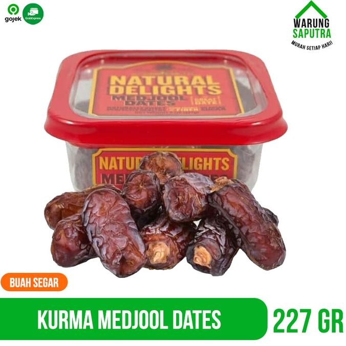 

Promo Buah Kurma Medjool Dates Natural Delight 227G
