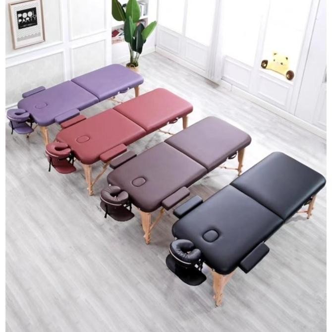 Meja Pijat Portable Untuk Spa Folding Beauty Bed Kasur Spa Therapy Treatment Bed Portable