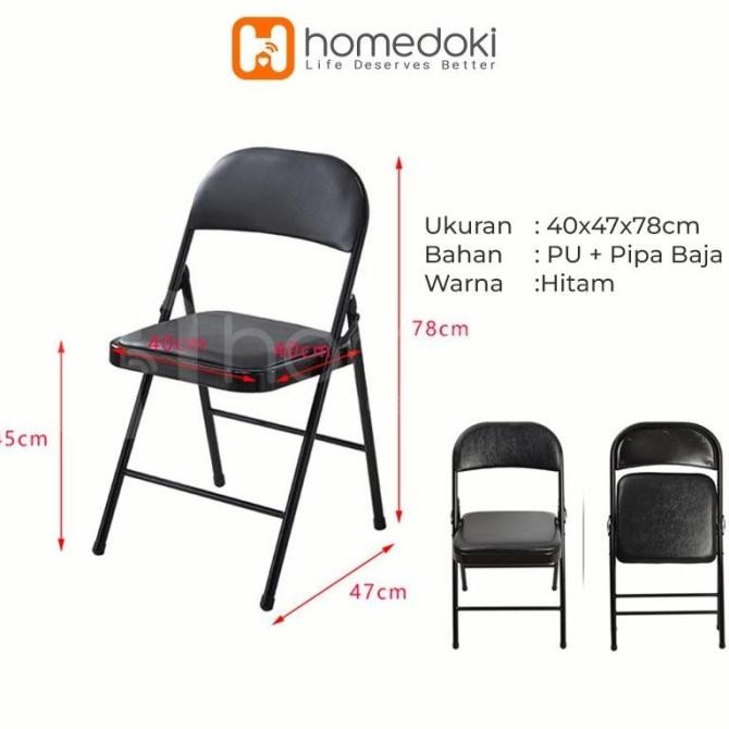 Kursi Lipat / Bangku Lipat / Kursi Lipat Outdoor / Kursi Cafe / Kursi Belajar / Kursi Kerja / Kursi 
