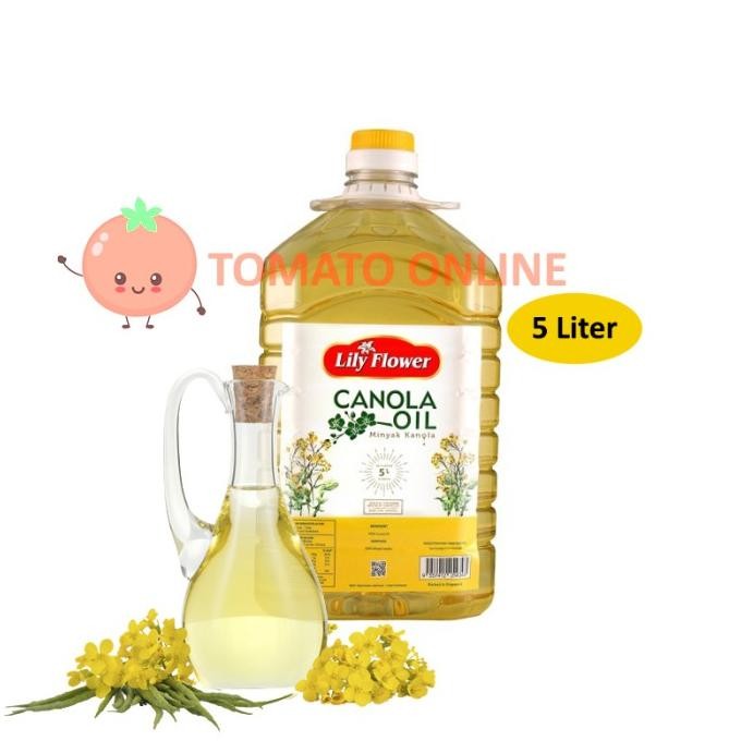 

Promo Lily Flower Canola Oil / Minyak Kanola 5 L Ltr Liter / 5L 5Ltr 5Liter