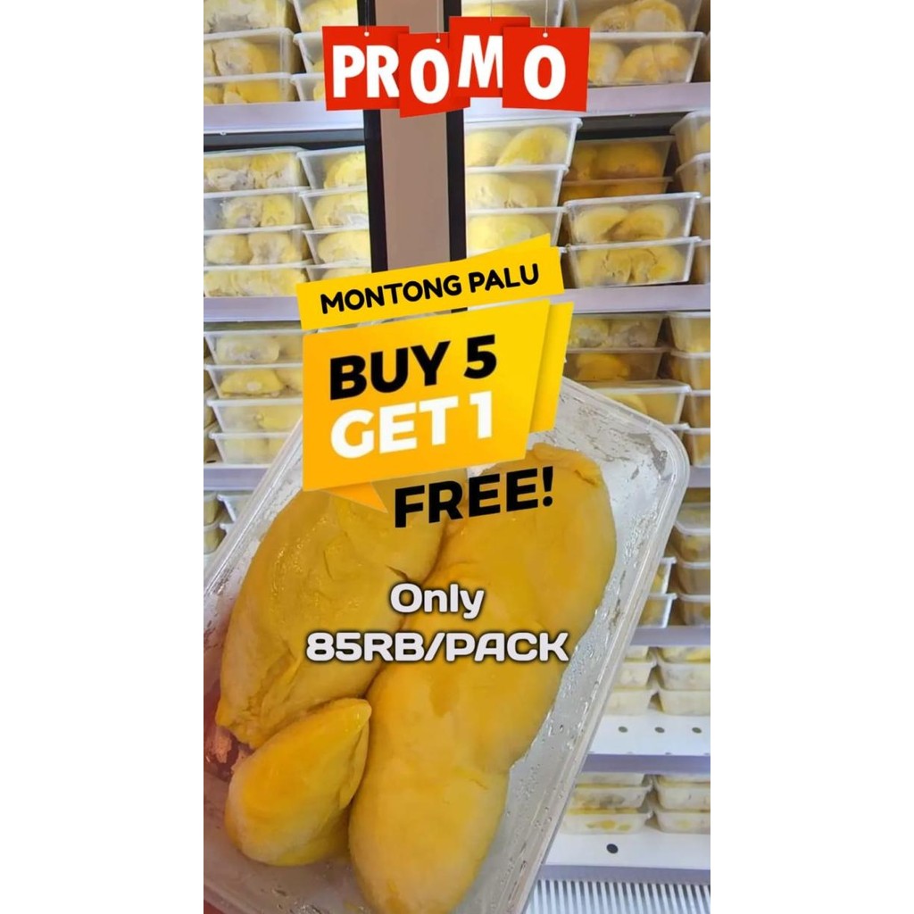 

Promo Buah Durian Palu Monthong Kupas Duren Montong Daging Sulawesi Bangkok