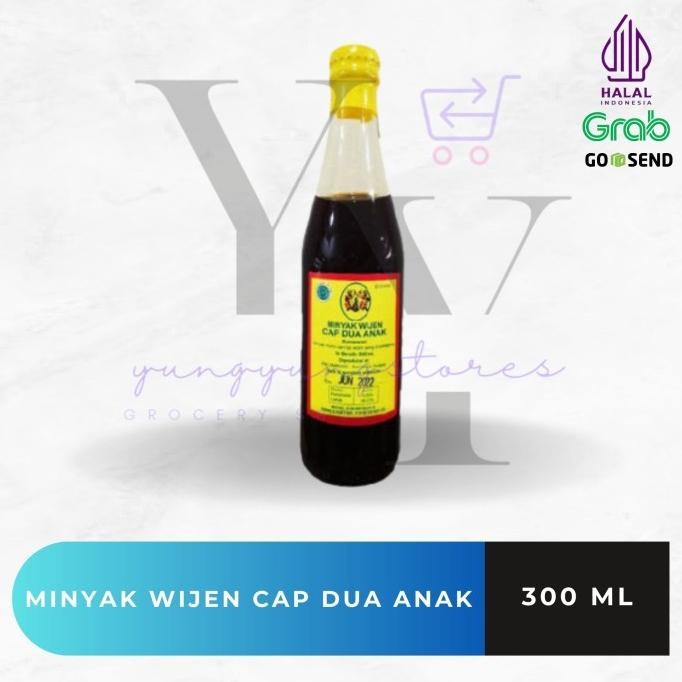 

Promo [Kecil] Minyak Wijen / Sesame Oil Cap Dua Anak Asli Palembang 300 Ml