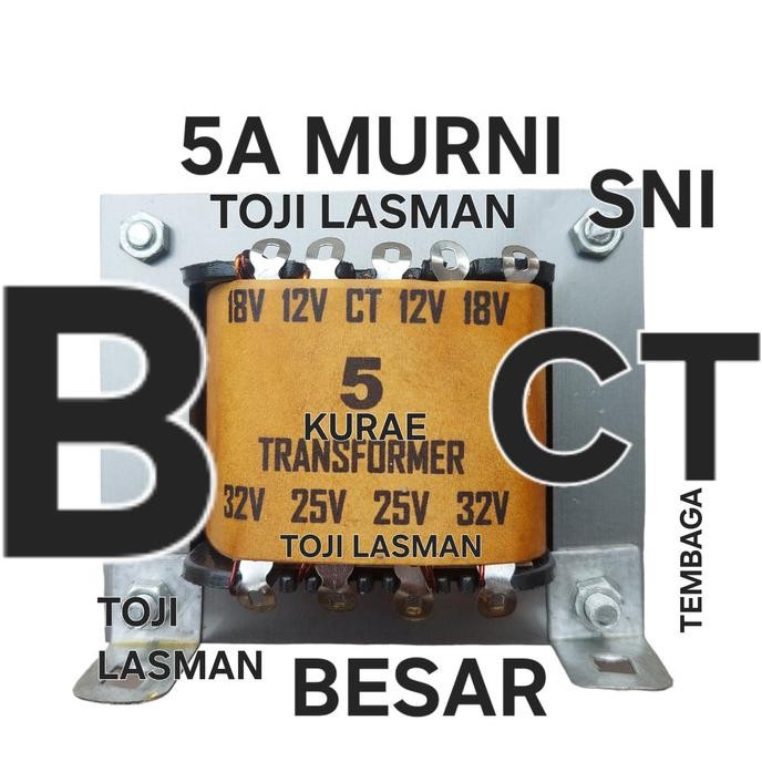 Terbaru PROTON TRAVO TRAFO 5a CT 5 a murni besar tembaga era bell king audio tojil4 Juara