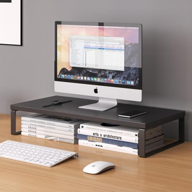 Monitor Stand Rak Monitor Tatakan Monitor Komputer Meja Monitor Minimalis