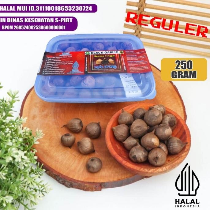 

Grosir Bawang Putih Hitam Tunggal -Bawang Hitam Lanang Jantan -Black Garlic