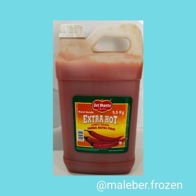 

Sale Del Monte Saus Sambal Extra Hot 5.5Kg