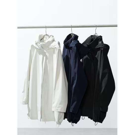 Grosir Uniqlo Women Mantel Coat Blocktech Wanita Uniqlo 424579 Navy
