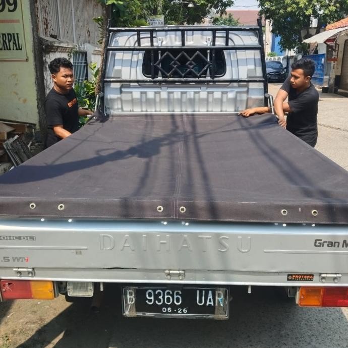 New terpal kain kanvas tutup bak mobil grandmax 1.5