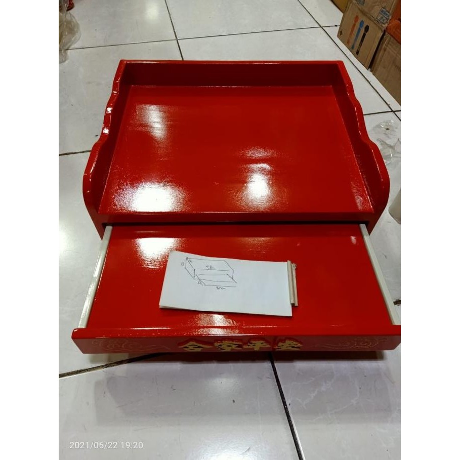 READY ALTAR MEJA SEMBAHYANG GANTUNG - TECUKONG / THIKONG / LELUHUR 30 X 38 TERBAIK
