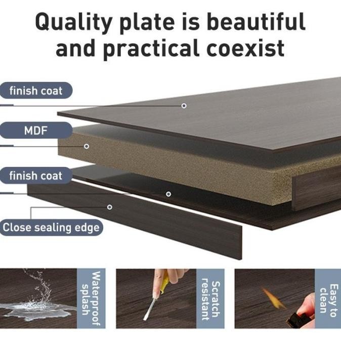 Meja Lipat Portabel Meja Lipat Makan Meja Lipat Panjang Meja Pelatan Serbaguna Meja Kantor Besi