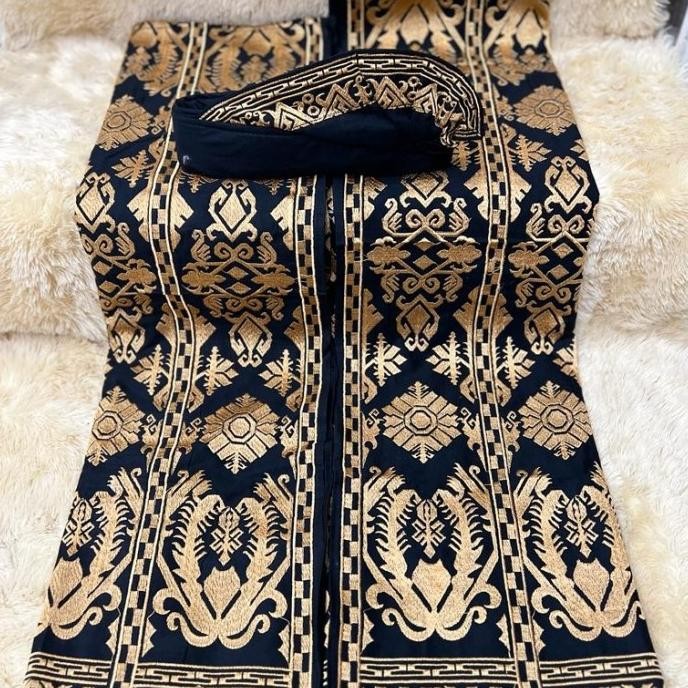 BAJU BALI COUPLE KAMEN UDENG SAPUT SONGKET BORDIR
