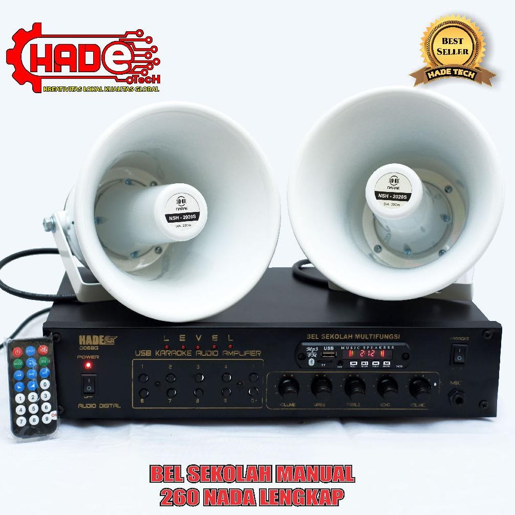 BEL SEKOLAH MANUAL 2HORN