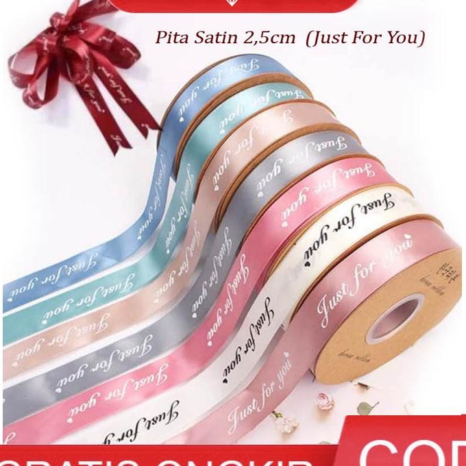 

1Roll Pita Atin 25Cm Jut For You Pita Erajinan Tangan P002