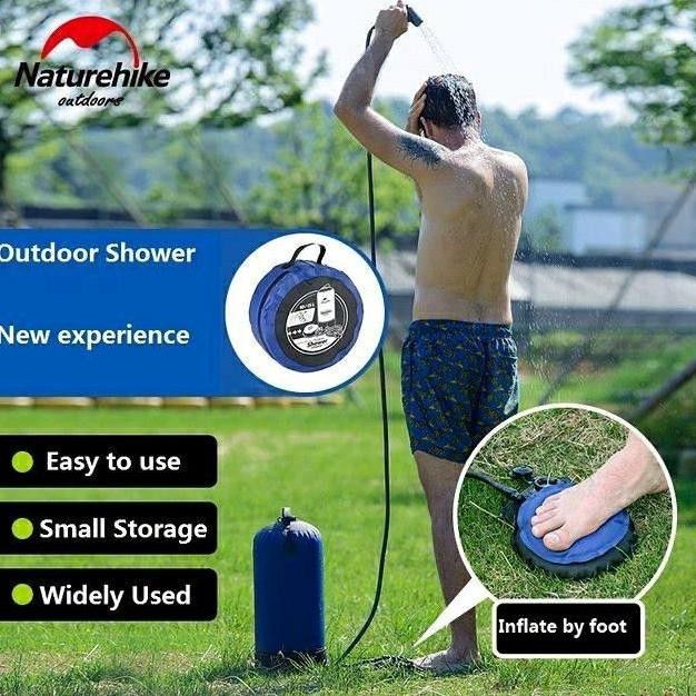 SHOWER OUTDOOR LIPAT NATUREHIKE NH17L101-D // SEMPROTAN AIR ULTRALIGHT