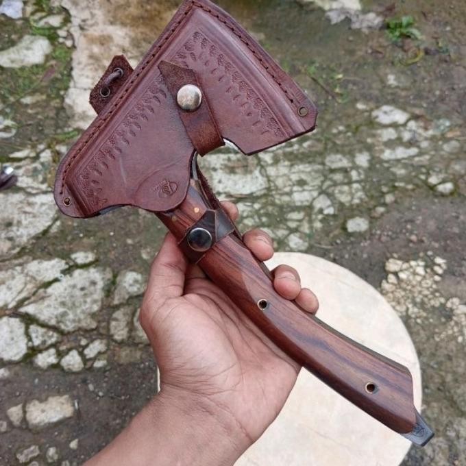 Terlaris Kampak Kapak Tactical Fulltang Anti Copot Baja Per Survival Outdoor Ready Stok